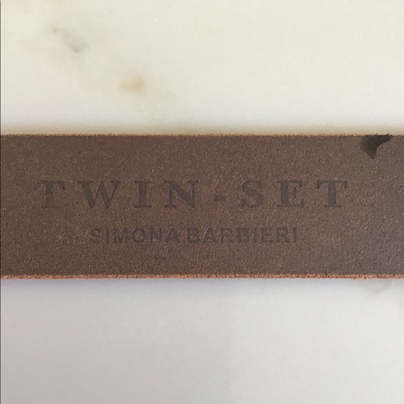 Twin Set brown leather belt - Picture 2 of 3